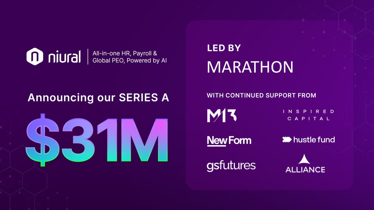 A New Chapter for Niural: Our $31M raise and the Future of Intelligent Finance
