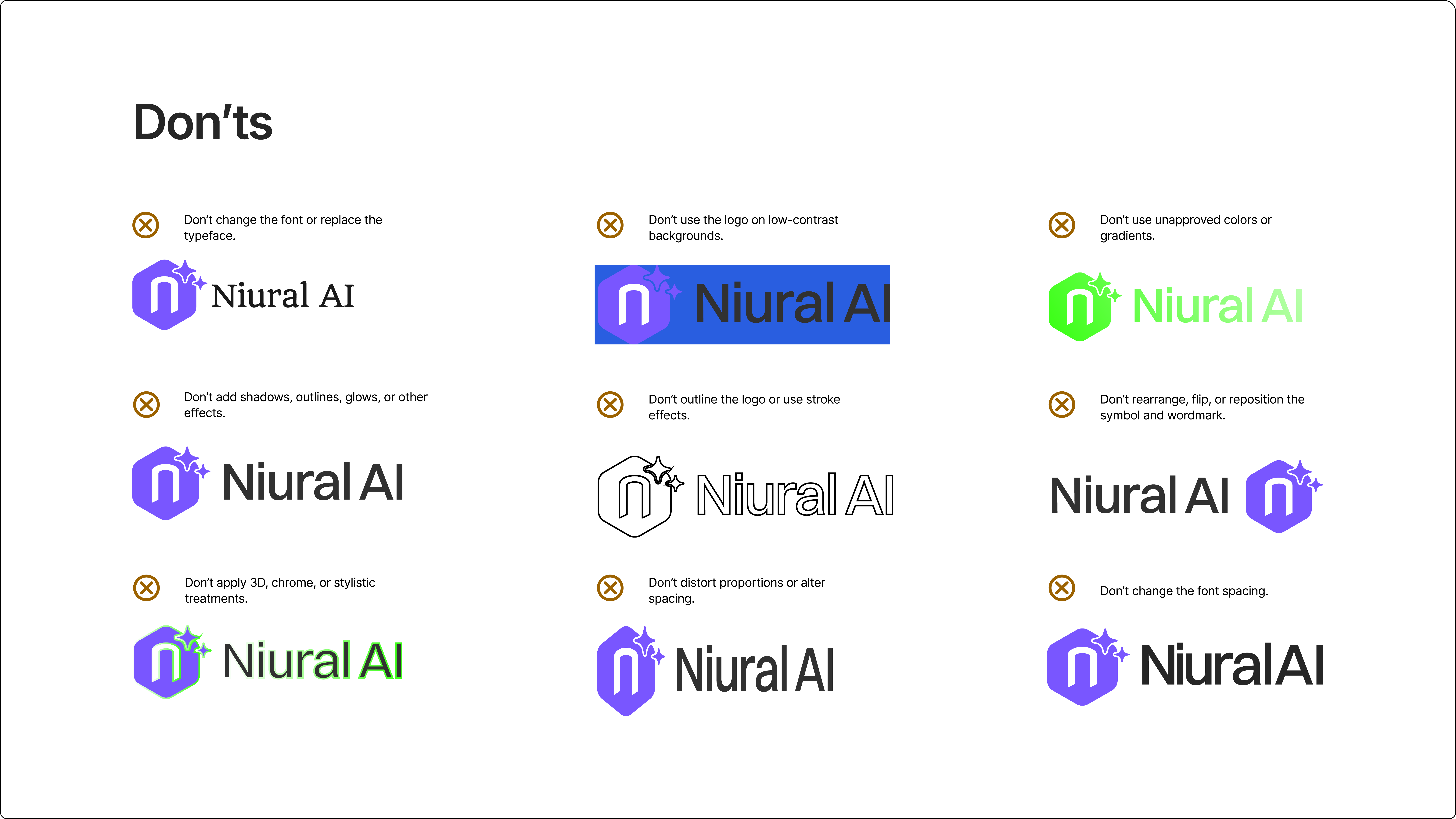 Clear Space Guidelines